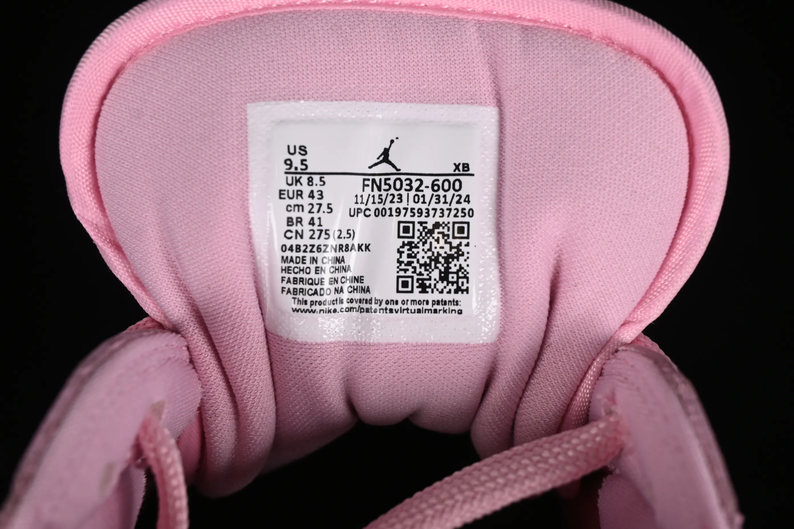 All categories Air Jordan Jordan series basketball shoes Air Jordan 1 Low Air Jordan 1 Low "Method of Make" AJ1 Joe 1 pink low-top cultural and leisure sports sneakers FN5032-600